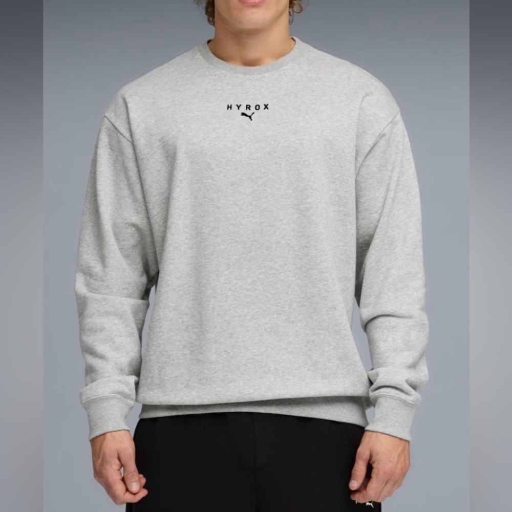 HYROX X PUMA Men's Graphic Crewneck sweatshirt size small - Picture 2 of 4